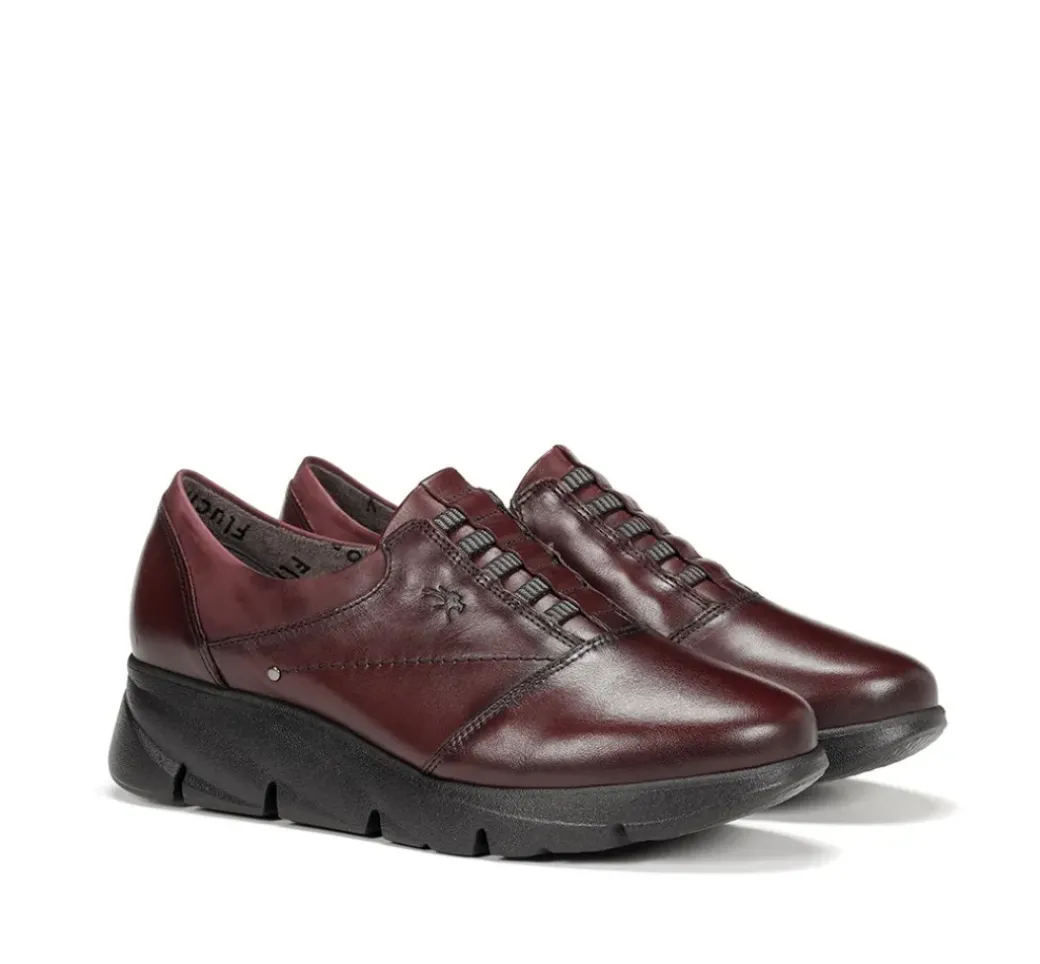 BONA F1357 Zapato Burdeos