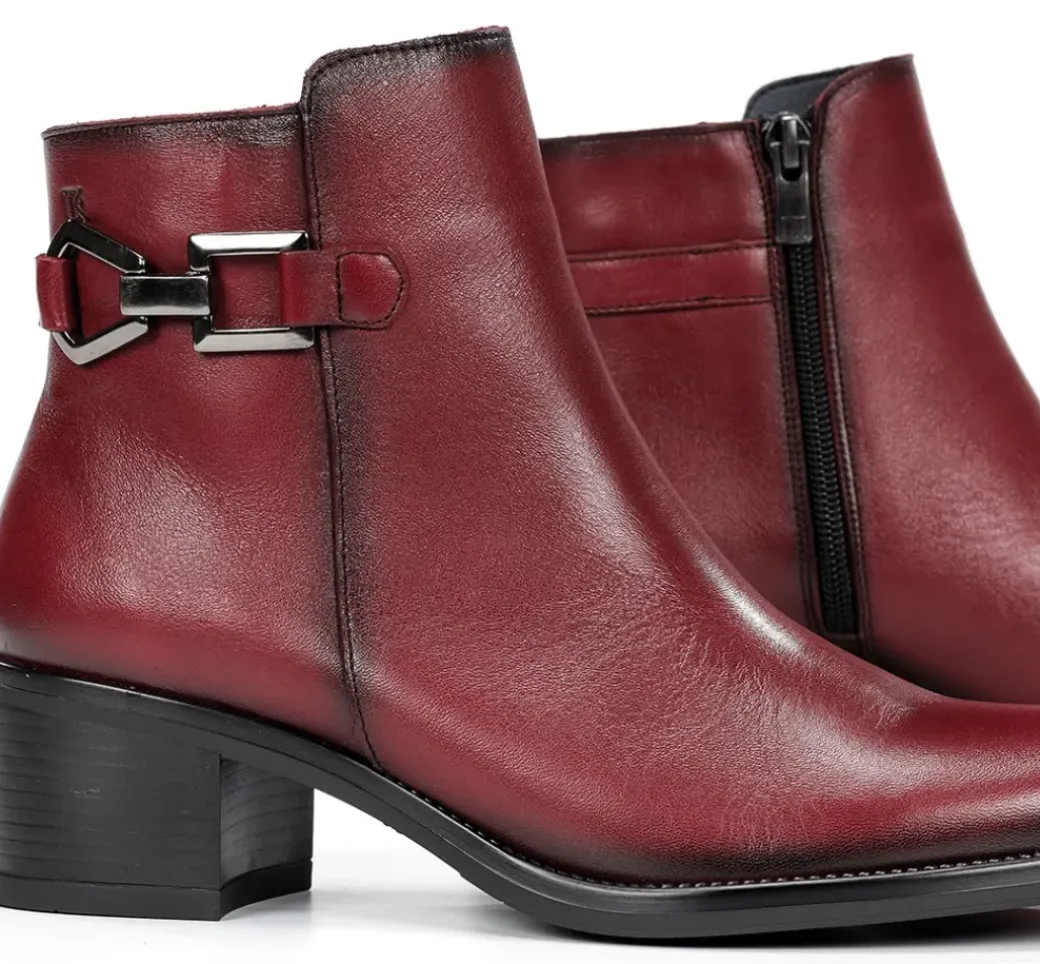 CHIARA D9347 Botín Rojo