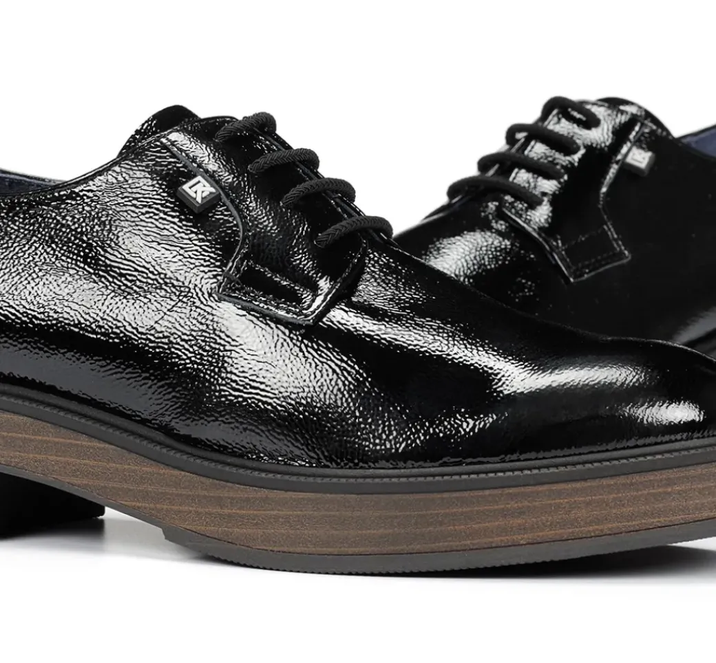 IDALY D9387 Mocasín Negro