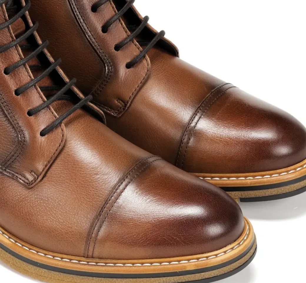 KASPER F1822 Bota Marrón