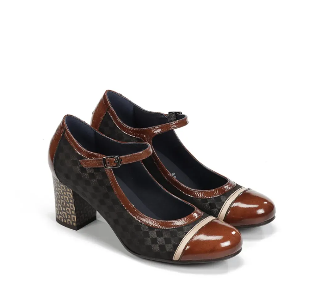 RODIN D8669 Zapato Marrón