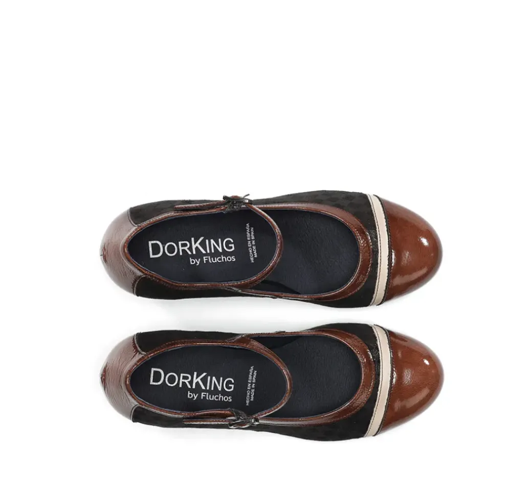 RODIN D8669 Zapato Marrón