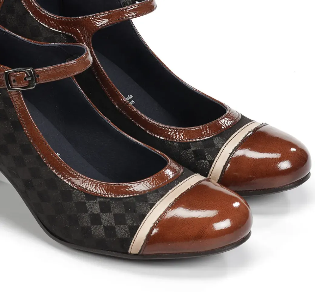 RODIN D8669 Zapato Marrón