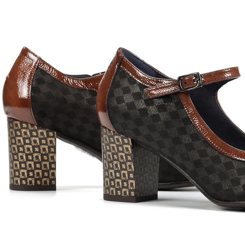 RODIN D8669 Zapato Marrón