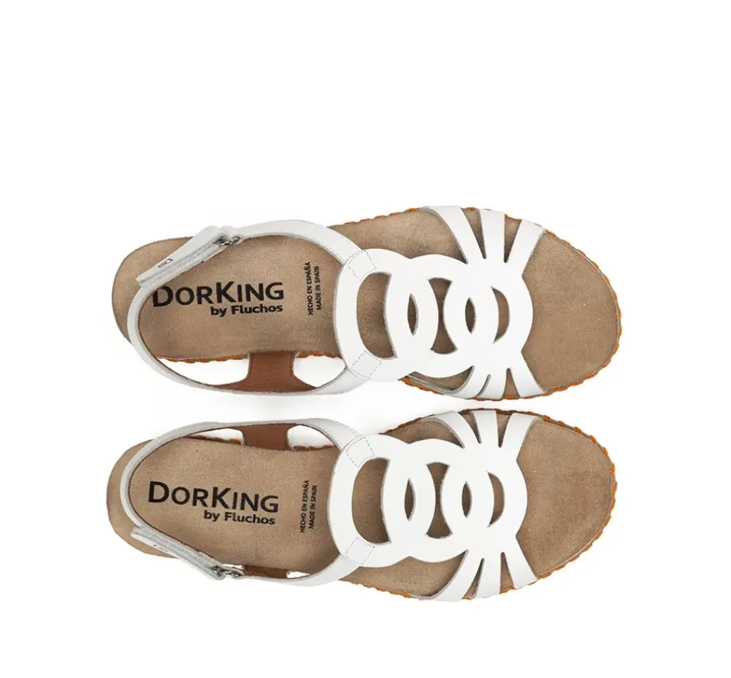 SPORT D9322 Sandalia Blanca