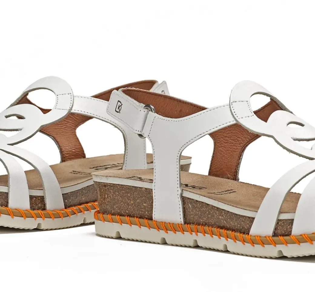 SPORT D9322 Sandalia Blanca