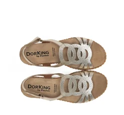 SPORT D9322 Sandalia Dorada