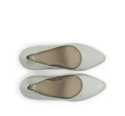TIAN D8739 Zapato de Tacón Blanco